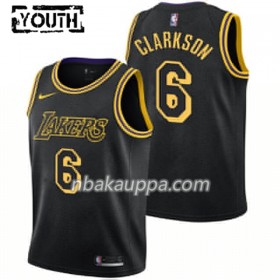 Los Angeles Lakers Jordan Clarkson 6 Nike City Edition Pelipaidat Swingman - Lasten
